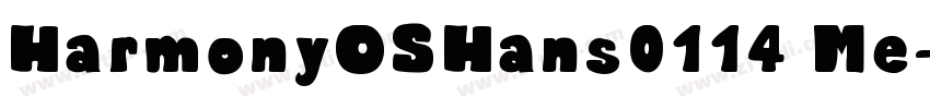 HarmonyOSHans0114 Me字体转换
